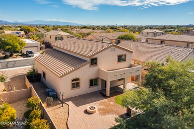 Aerial of Back of Home