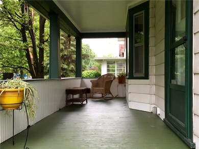 Relax on inviting front porch!