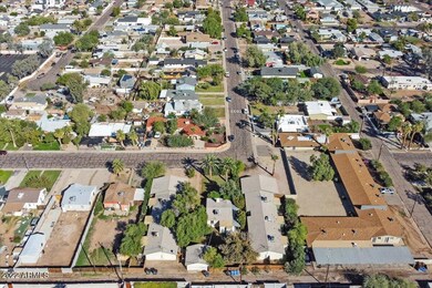 Aerial to the north