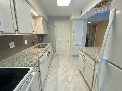 Updated kitchen with granite counters