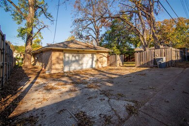 Rear alley entry