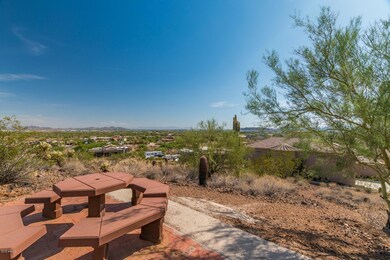 Private Sitting Area on Property