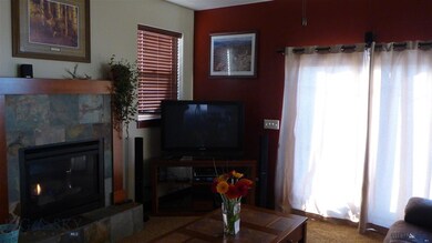 Living Room With Gas Fireplace