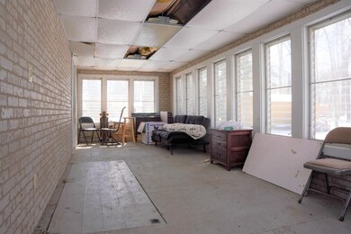 Attached to the back of the Garage