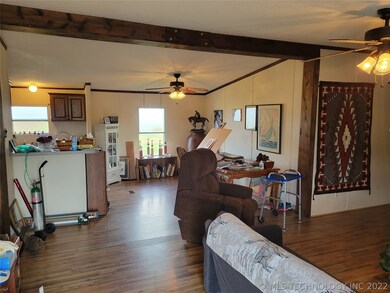 living room looking into dinning
