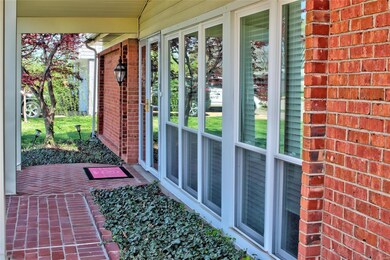 Beautiful brick walk way