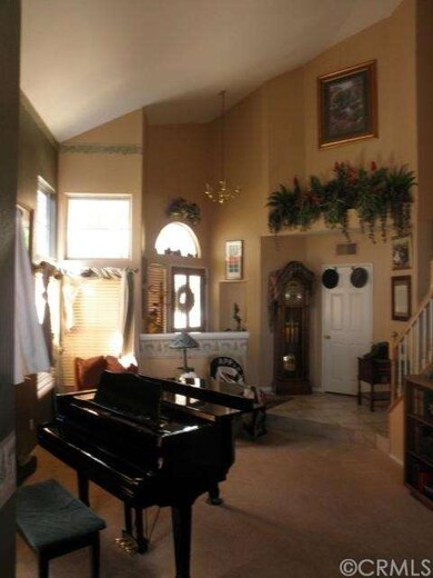 Front Door and entry into Living Rm with Hall Clos