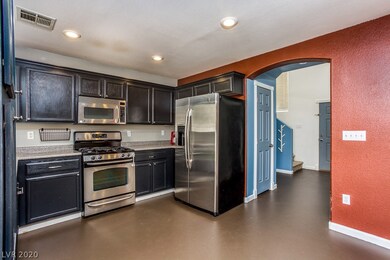Spacious kitchen with stainless steal appliances,