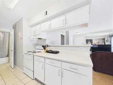 View from Dining into Kitchen & Living Area