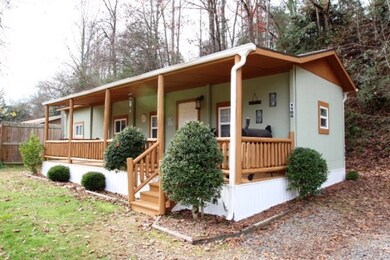 Front View, Nice Covered Deck