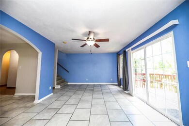 Large Living Room with plenty of light.