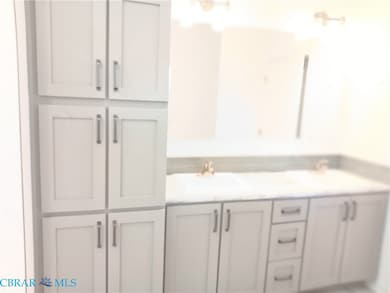 Bathroom with double vanity