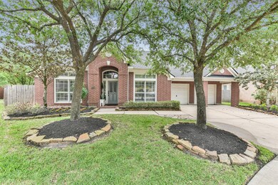 This great house is located on a Cul De Sac lot with beautiful mature foliage. A canopy of live oaks provides a lovely frame the home