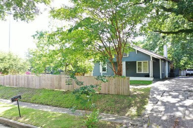 Fenced yard