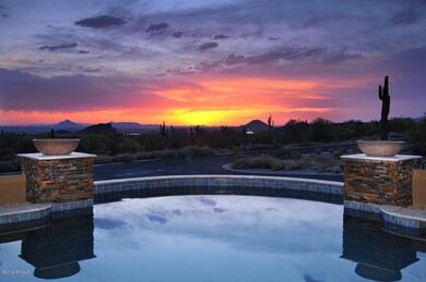 Pool at Sunset