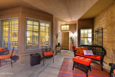 Sitting area Porch