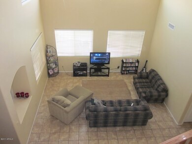 View of Family Room from Upstairs