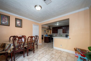 This space is right off the kitchen and could be u