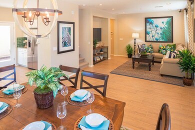 Dining Area into Living Room