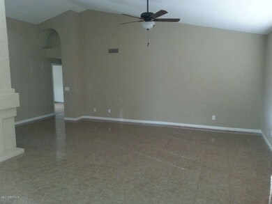View From Front Door to Living Room