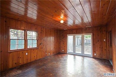 Beautiful Wood-Paneled Living Room