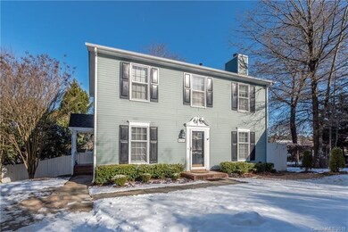 Front of Home w/Snow