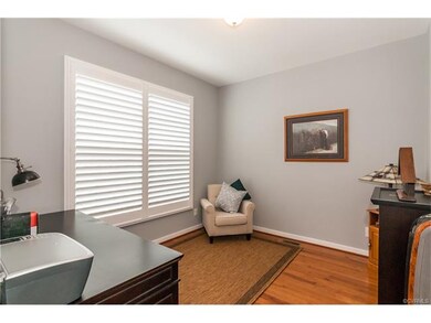 1st Level Office with custom shutters