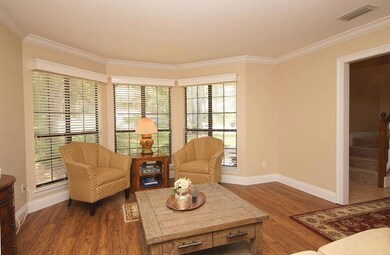Living room to foyer