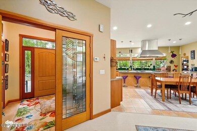 Entry towards Kitchen