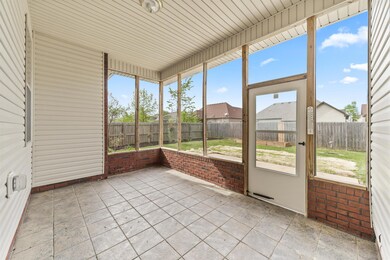Screened in porch.