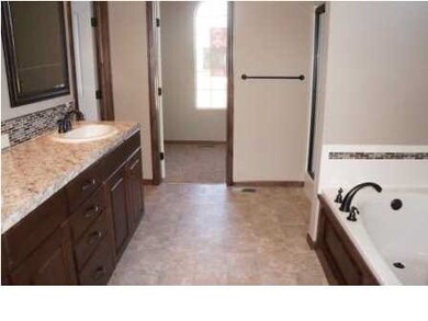 Master bathroom suite