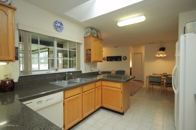 Kitchen with Operational Skylight