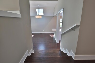 Foyer to dining room
