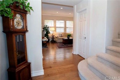 View upon entrance to home, pretty wood floors. Th