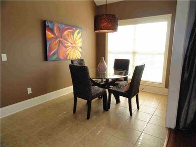 Unusually large breakfast room!