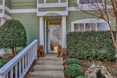 Storm door.
