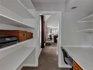 Built in Office Area
