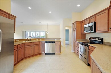 Kitchen with Corian Counters