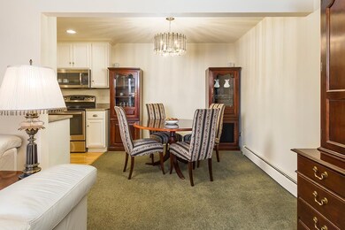 view of dining area from living room