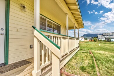 Covered front porch