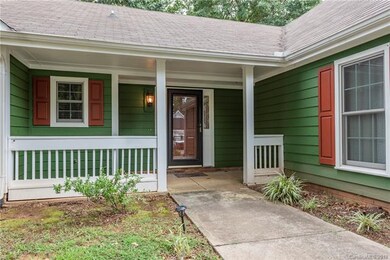 Lovely covered front porch