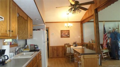 Kitchen, dining and greatroom together.