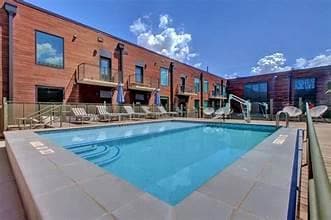 View of pool