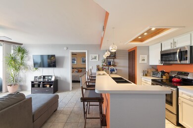 Kitchen and counter