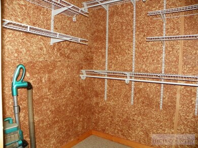 Walk in cedar closet