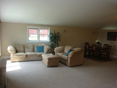 Open concept living area