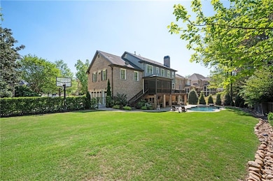 Hard to find a gorgeous fenced backyard like this 