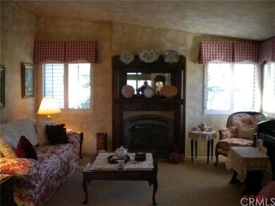Living Room With Upgraded Fireplace