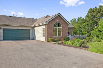 2 car integral garage with auto door opener