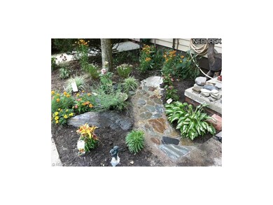 The front walk offers an area to make this space y